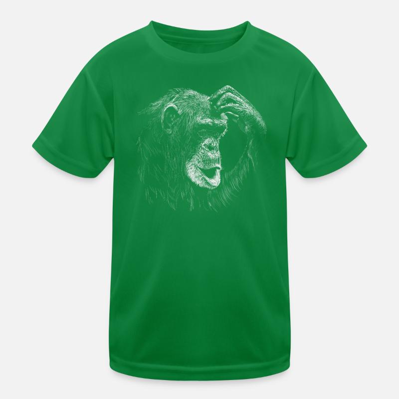 Affe Kinder Funktions-T-Shirt