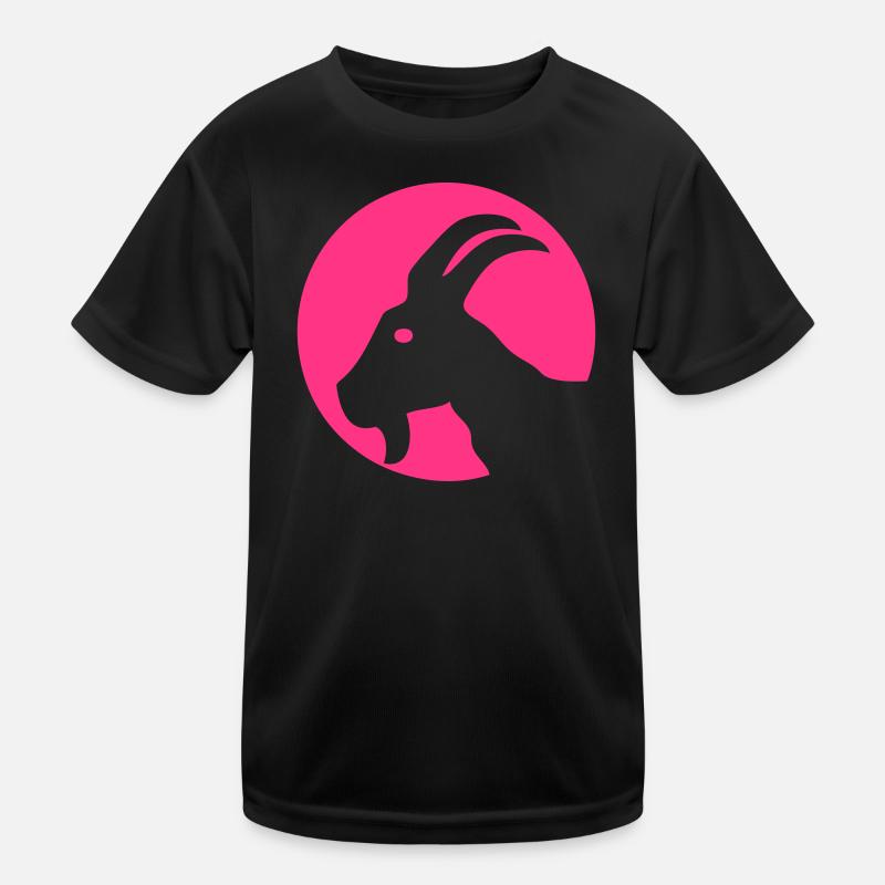Chèvre - Icône T-shirt sport Enfant