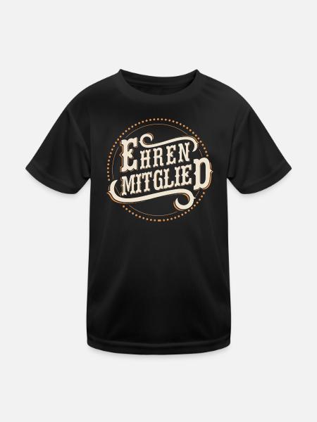 honorary Member - Kids Functional T-Shirt - black