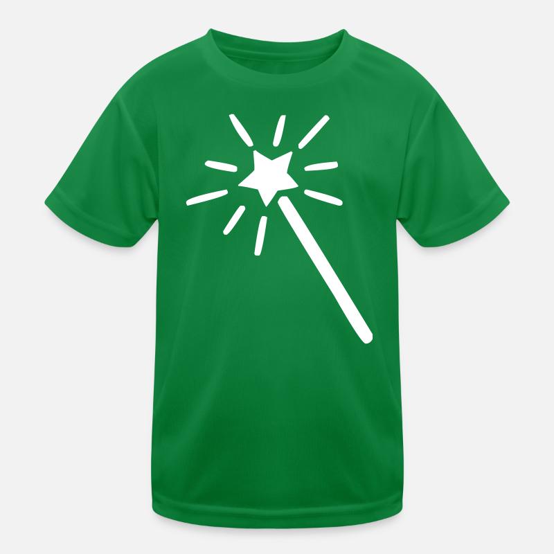 Magic wand wizard magic sorcery magic Kids Functional T-Shirt