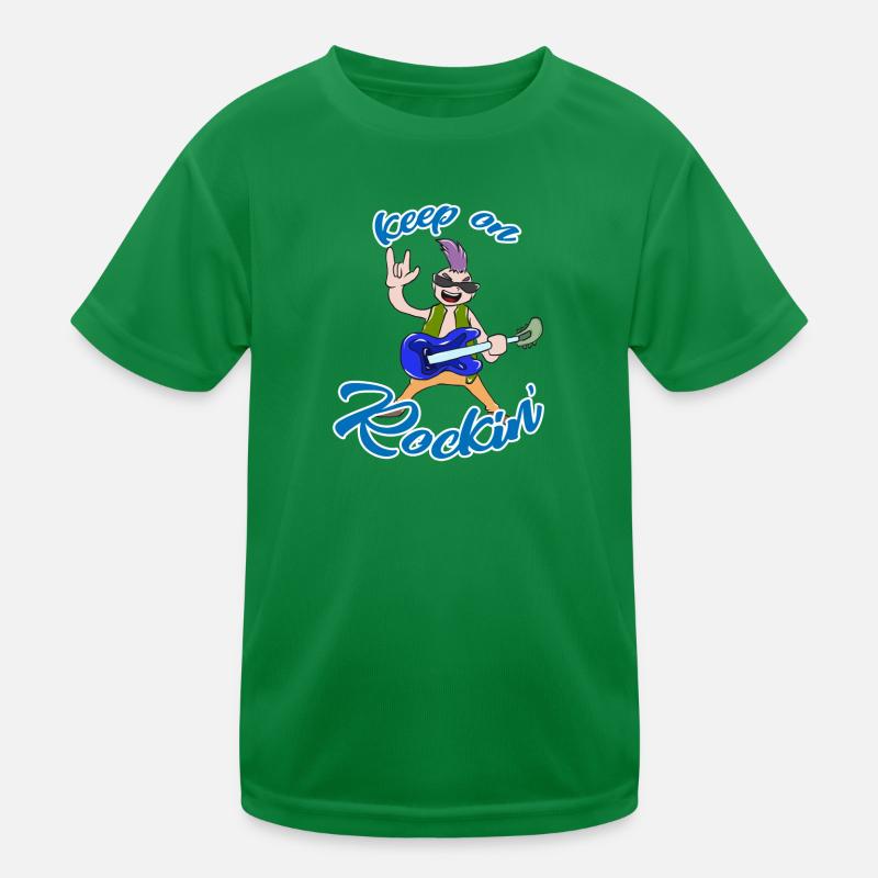 Rock 'n' Roll Kinder Funktions-T-Shirt