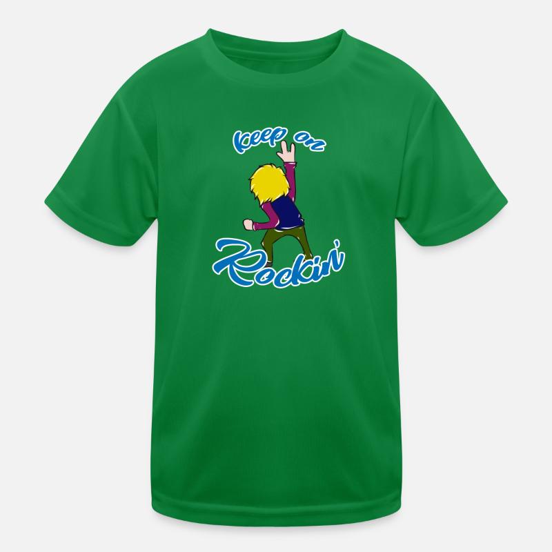 Rock 'n' Roll Kinder Funktions-T-Shirt