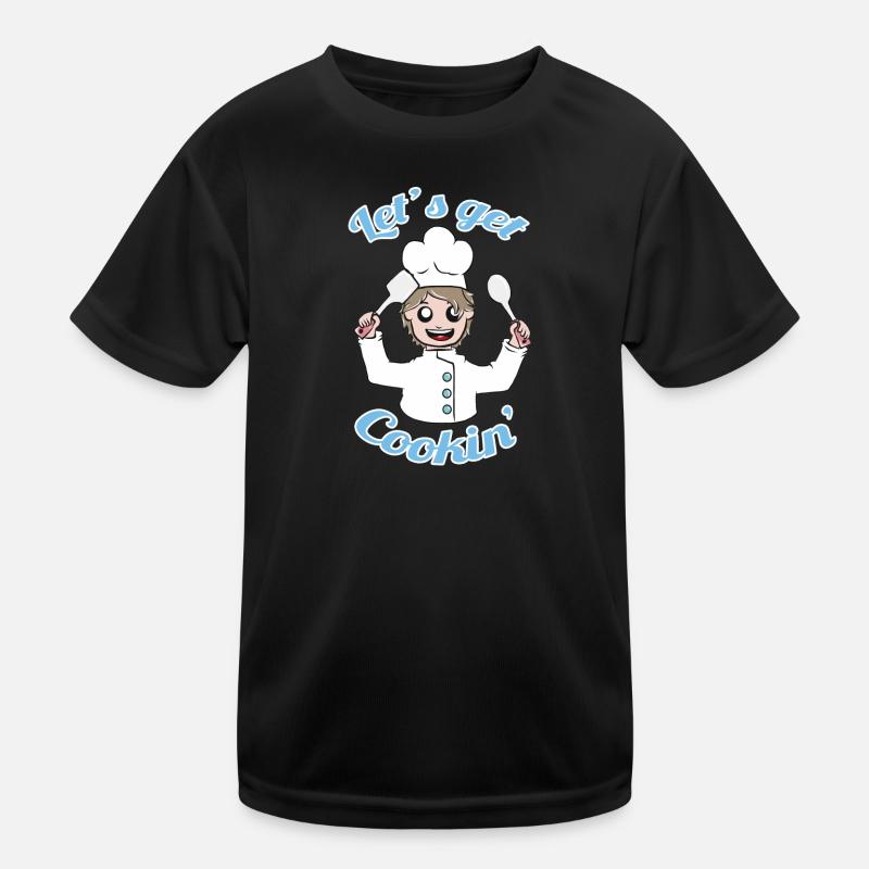 Lass uns kochen! Kinder Funktions-T-Shirt