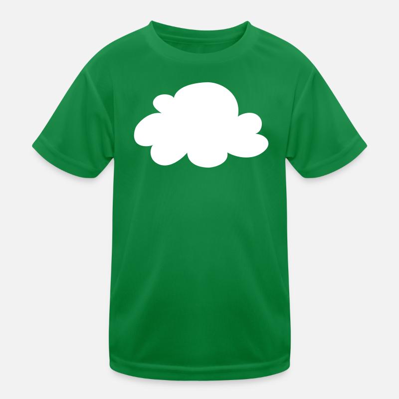 Cloud 7 flock clouds icon gift idea decoration Kids Functional T-Shirt