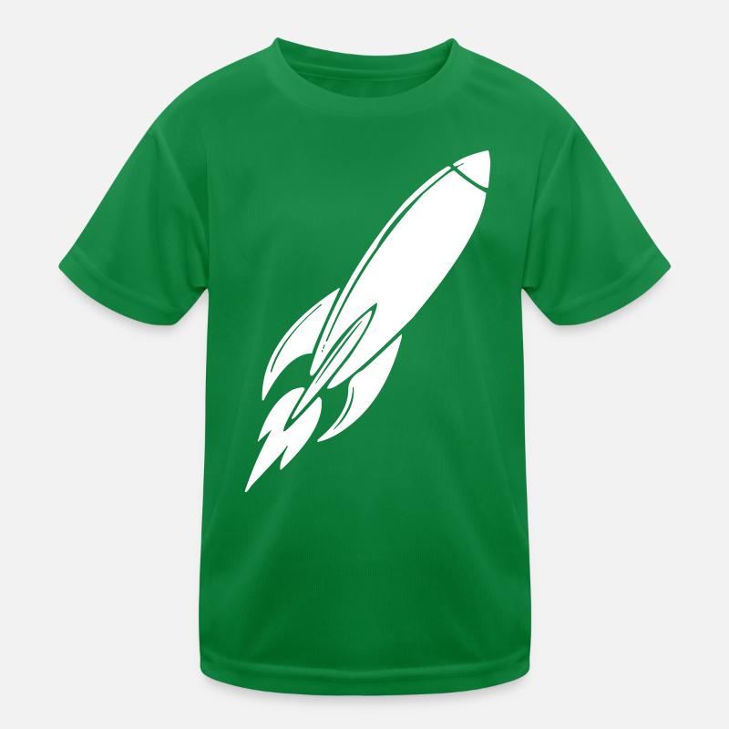 Rakete Kinder Funktions-T-Shirt