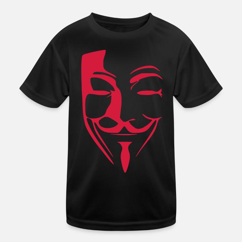 Anonymous Kinder Funktions-T-Shirt