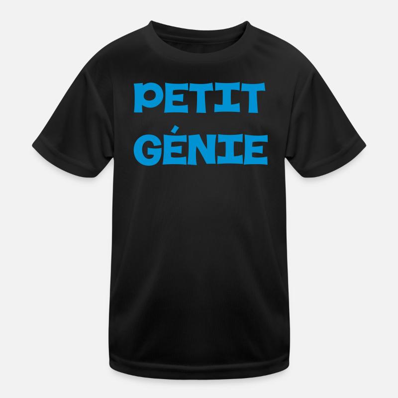 Petit Génie - T-shirt sport Enfant - noir