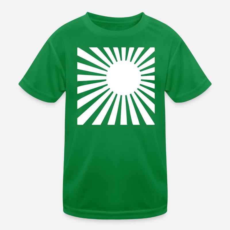 Die aufgehende Sonne Kinder Funktions-T-Shirt