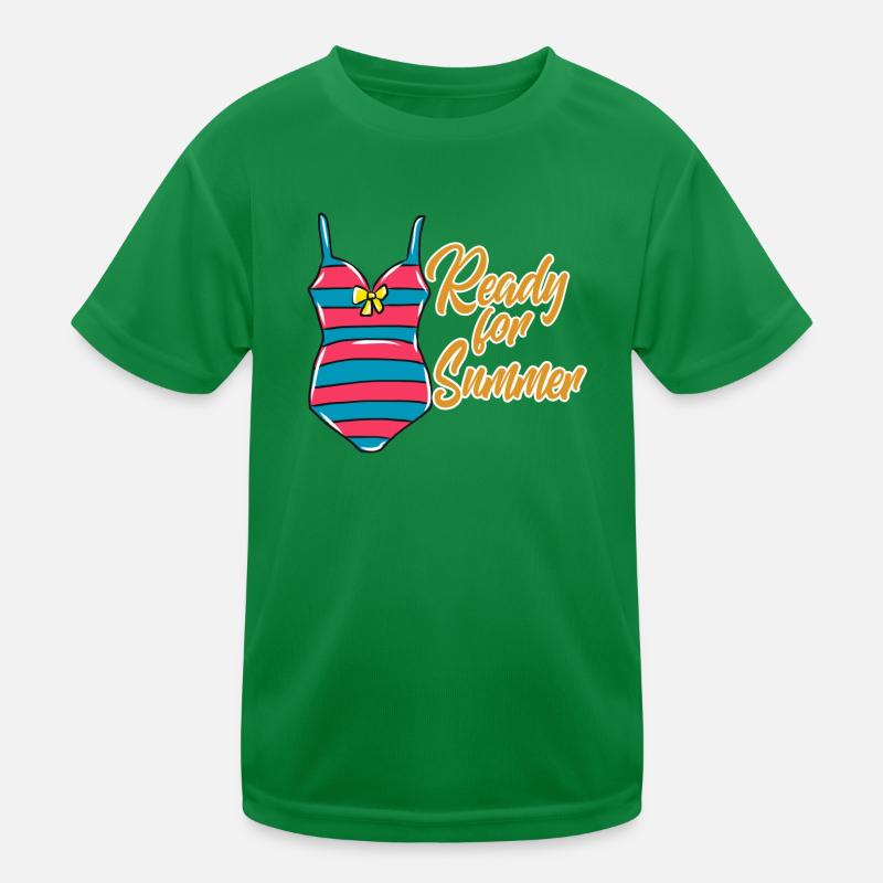 Sommer Bikini Kinder Funktions-T-Shirt