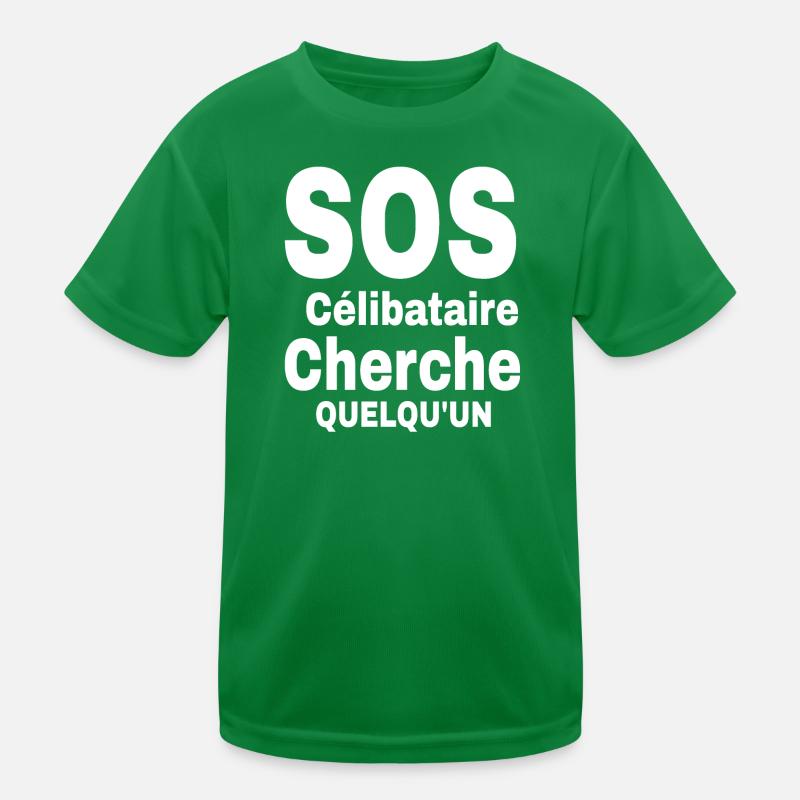 Design de déclaration de célibat 2023 T-shirt sport Enfant