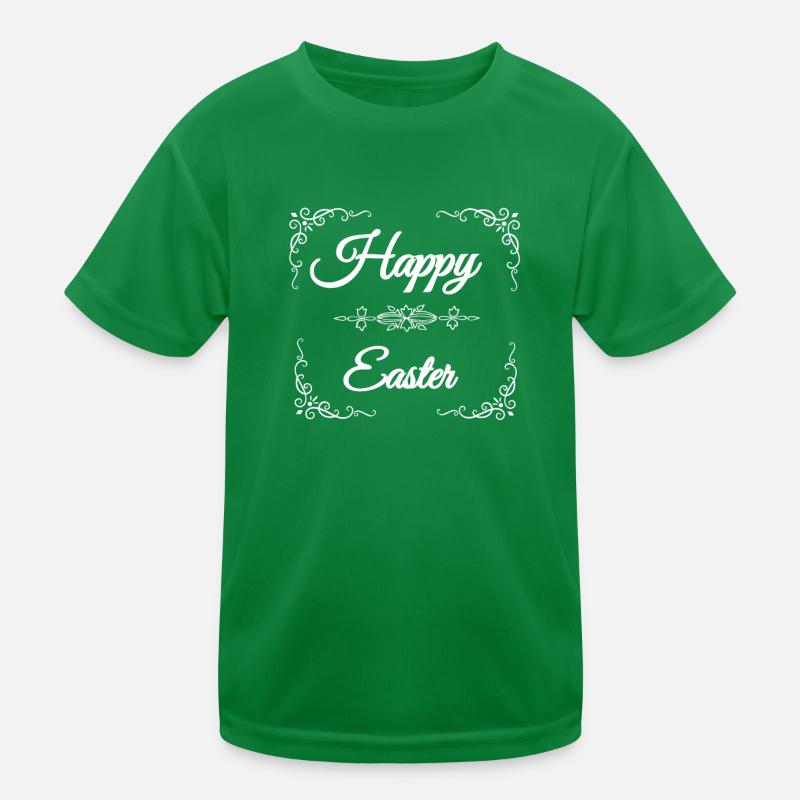 Happy Easter Kids Functional T-Shirt