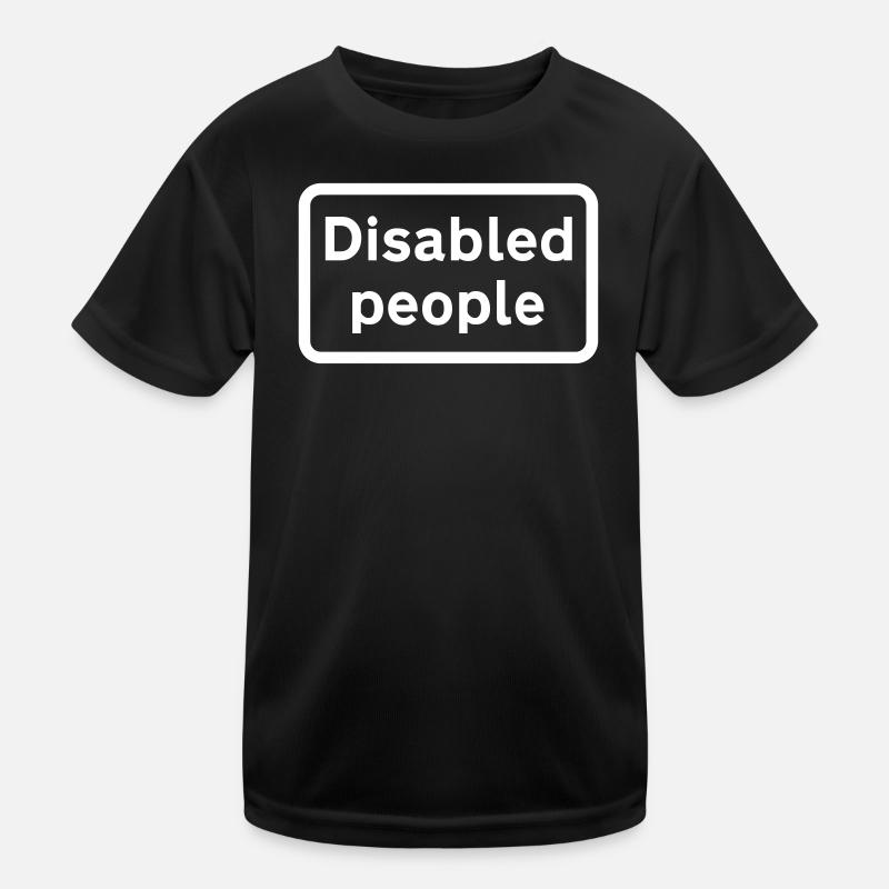 disabled people Kids Functional T-Shirt