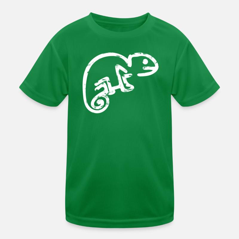 chameleon kreide Kinder Funktions-T-Shirt