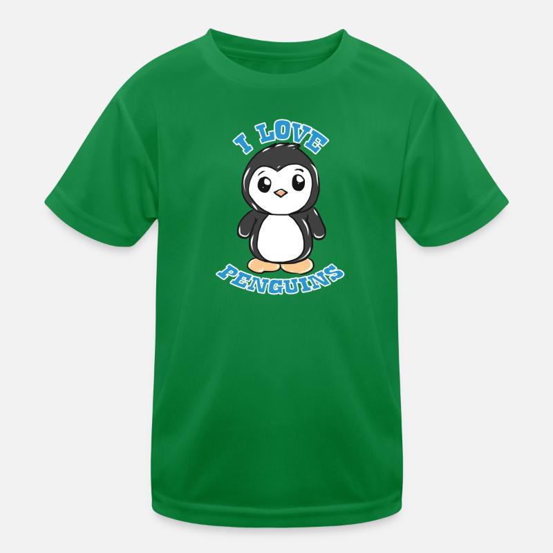 manchot T-shirt sport Enfant