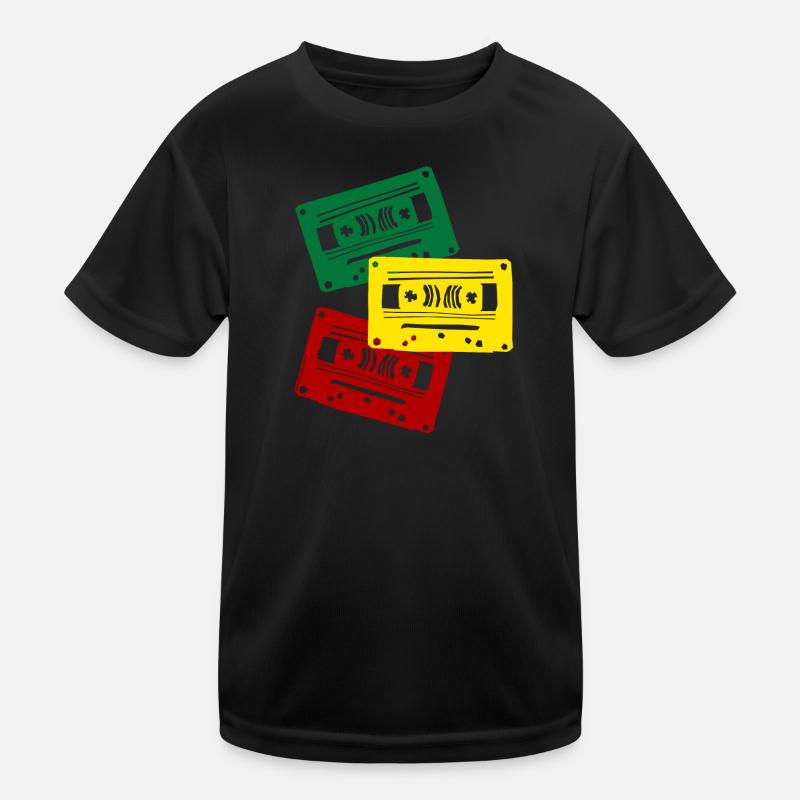 Cassette Colors Trio T-shirt sport Enfant