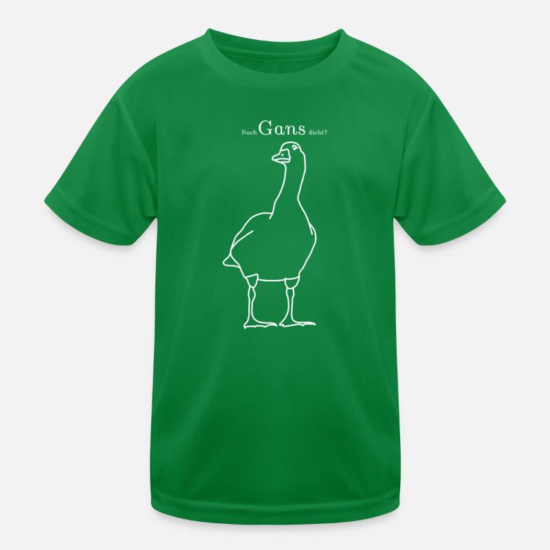 Noch Gans dicht Kinder Funktions-T-Shirt