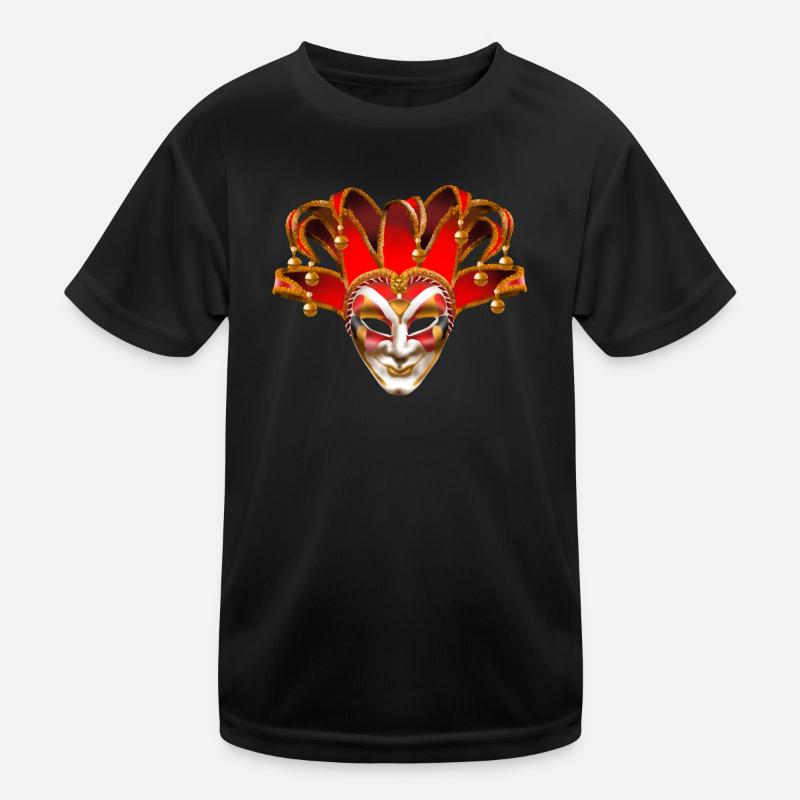 masque de Venise T-shirt sport Enfant