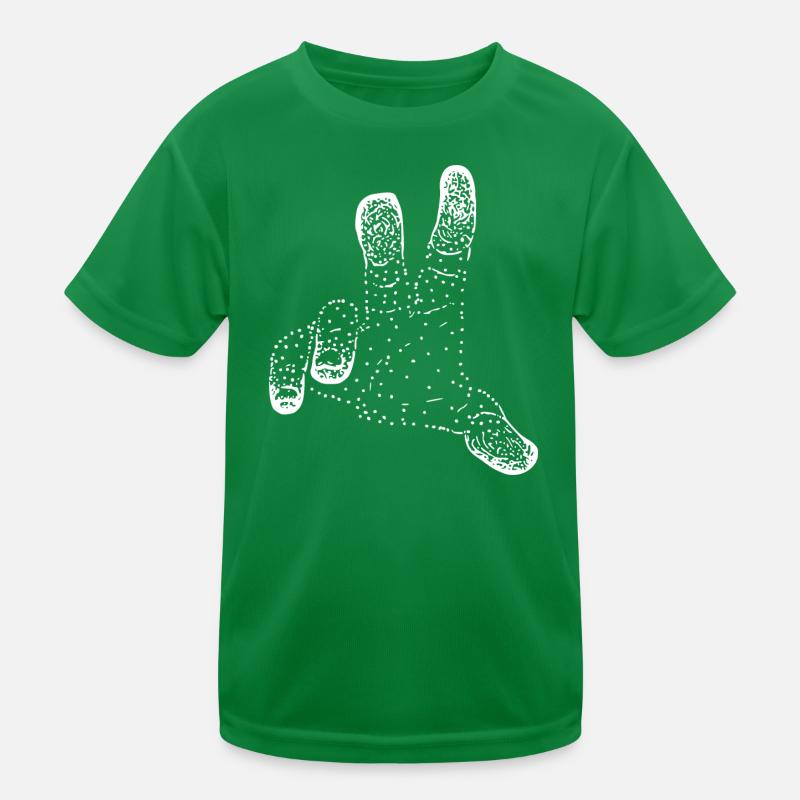 Hand Kinder Funktions-T-Shirt