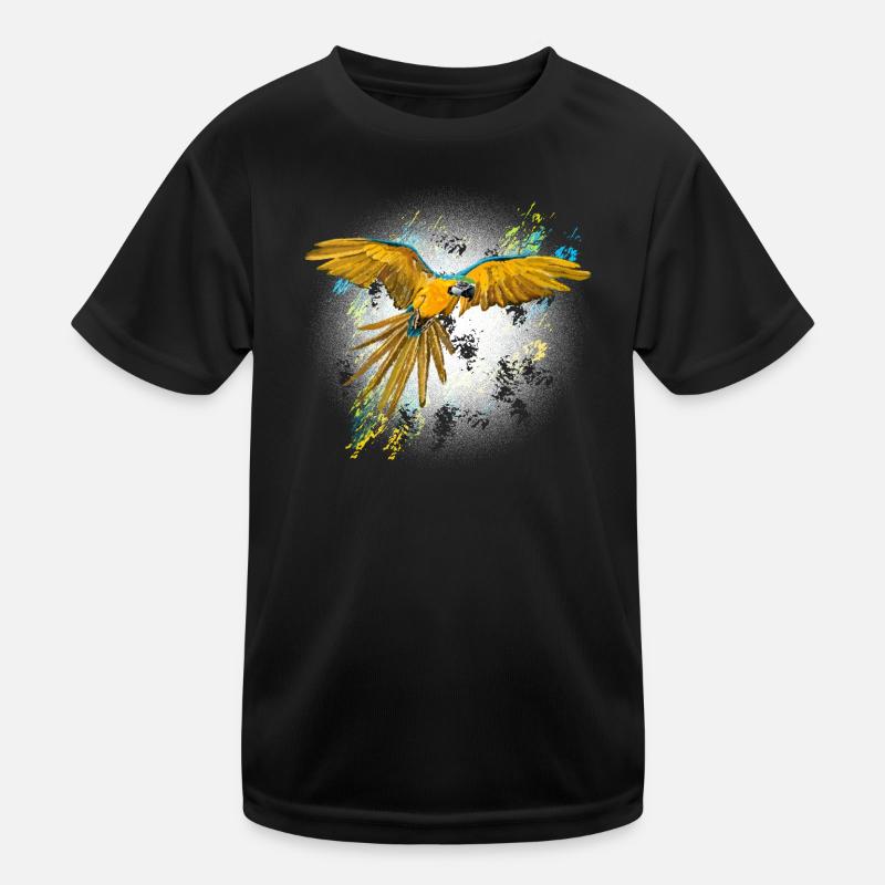 parrot ara Kids Functional T-Shirt