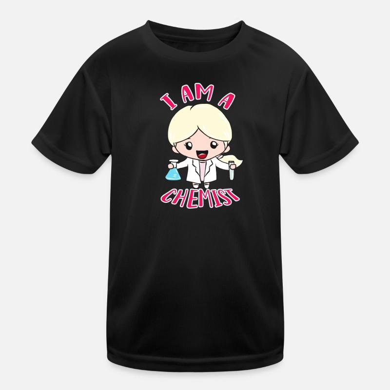 Chemiker Kinder Funktions-T-Shirt
