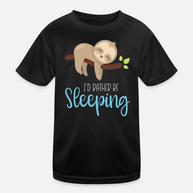 I’d Rather Be Sleeping Kids Functional T-Shirt