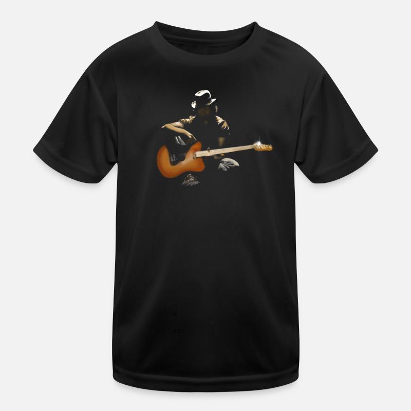 Gitarrist Kinder Funktions-T-Shirt