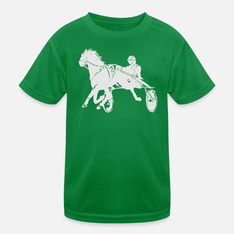 Courses de chevaux de trot T-shirt sport Enfant