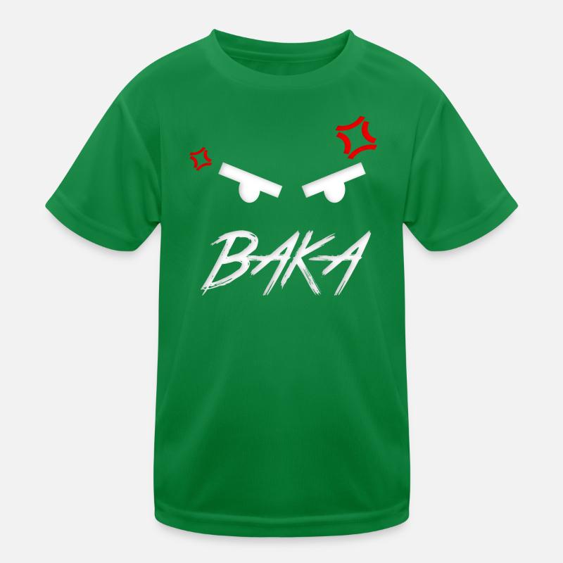 Baka Anime Expression Kids Functional T-Shirt