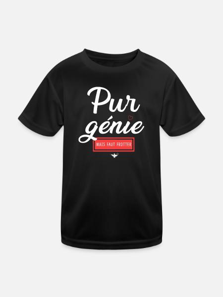 Humour and Emotion Chatastrophe - Kids Functional T-Shirt - black - Front