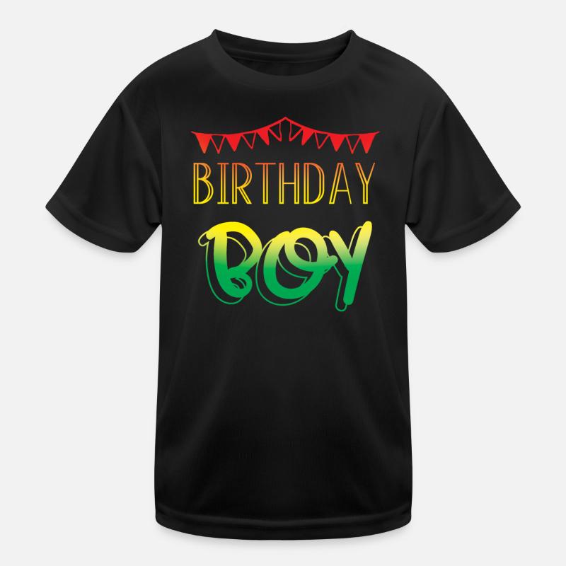 Joyeux anniversaire T-shirt sport Enfant