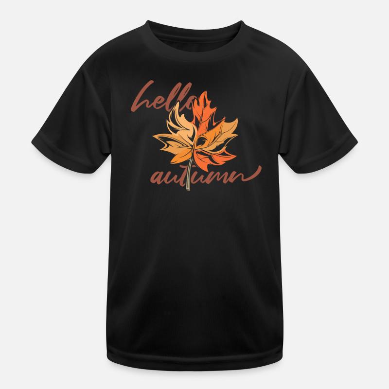Maple leaf Mapleleaf Automne Automne T-shirt sport Enfant