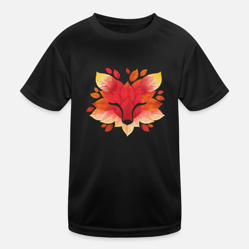Fox leaf Kids Functional T-Shirt