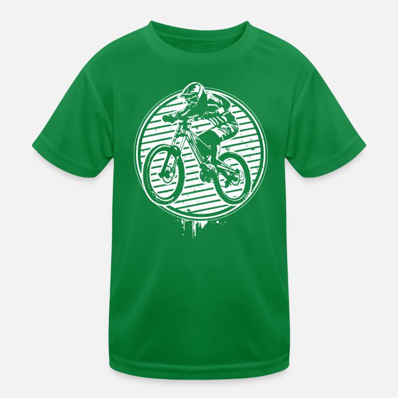 VTT Downhill MTB T-shirt sport Enfant