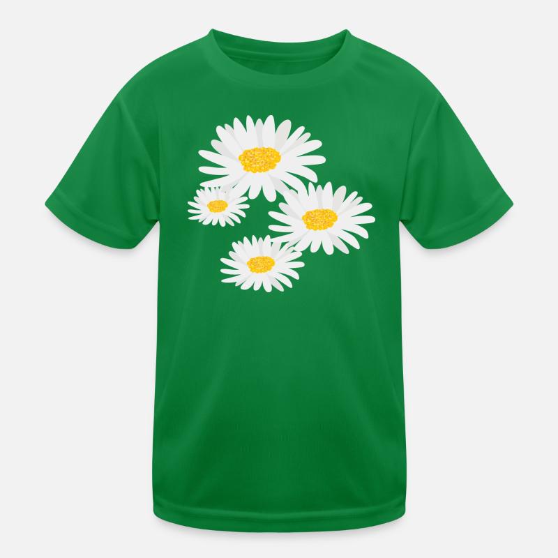 Blume Gänseblümchen Kinder Funktions-T-Shirt