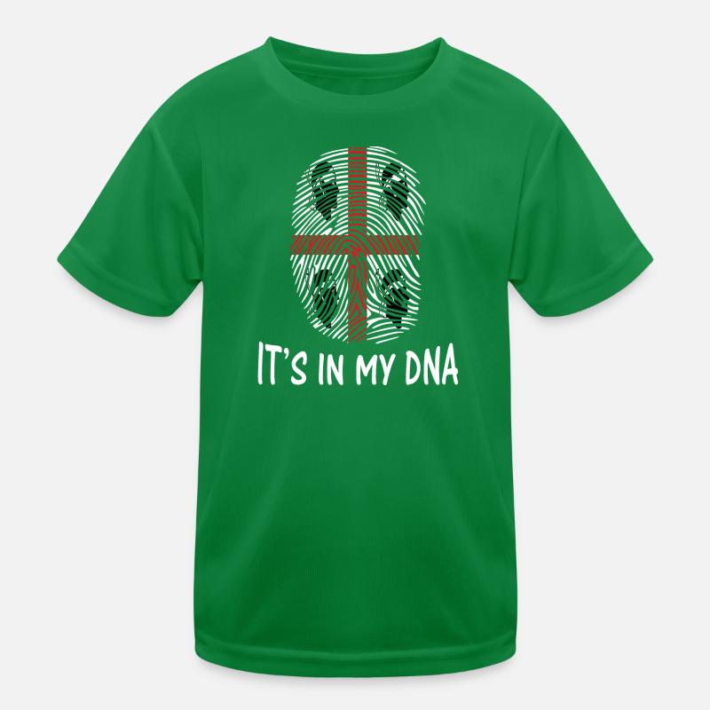 Sardinia flag dna t-shirt design gift idea. Kids Functional T-Shirt