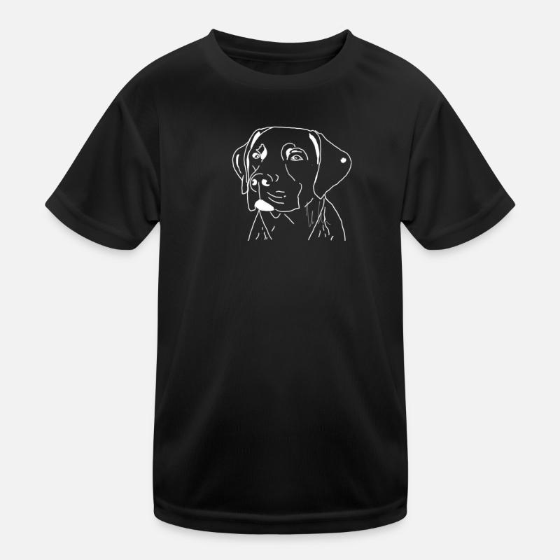 Labrador - Kids Functional T-Shirt - black