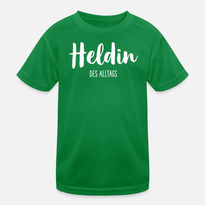 Heldin des Alltags - Helfer Retter Held Kinder Funktions-T-Shirt