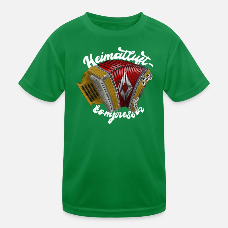 Heimatluftkompressor // hell | ZiachON! Kinder Funktions-T-Shirt