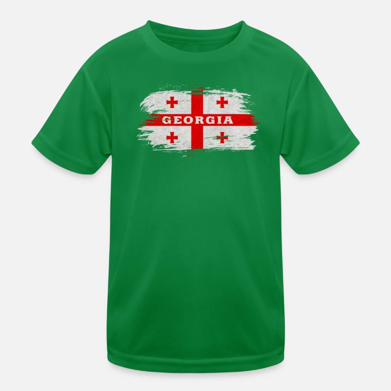Drapeau vintage de Géorgie T-shirt sport Enfant