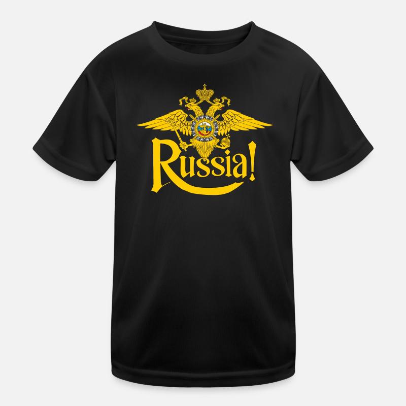 Russe, Russie T-shirt sport Enfant
