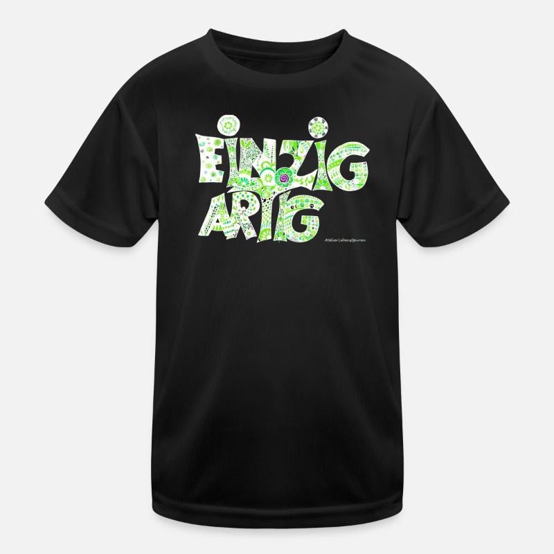 Einzigartig Kinder Funktions-T-Shirt