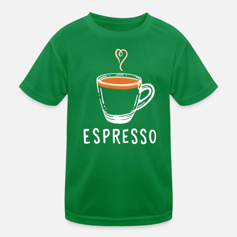 Espresso Kids Functional T-Shirt