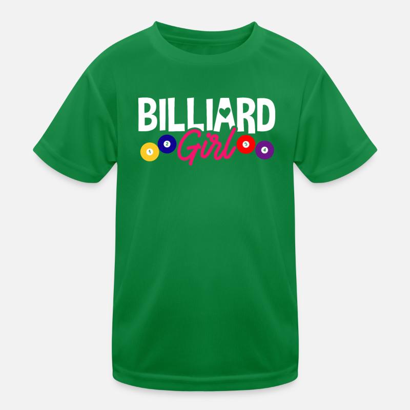 Billard Billard Piscine T-shirt sport Enfant