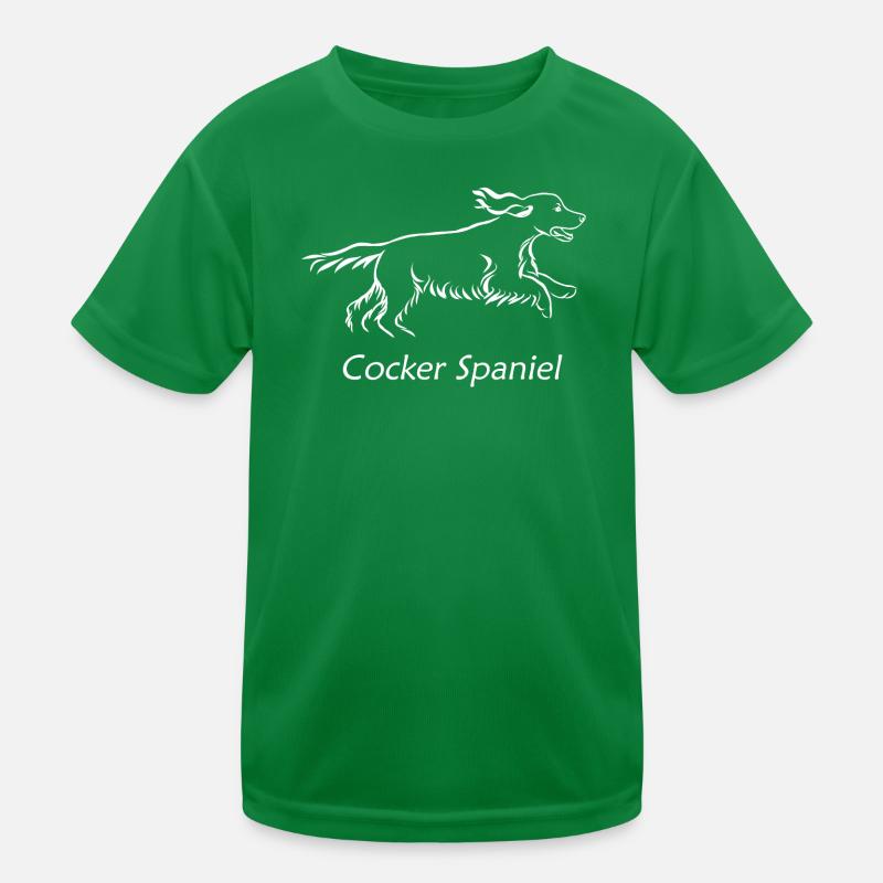Cocker T-shirt sport Enfant