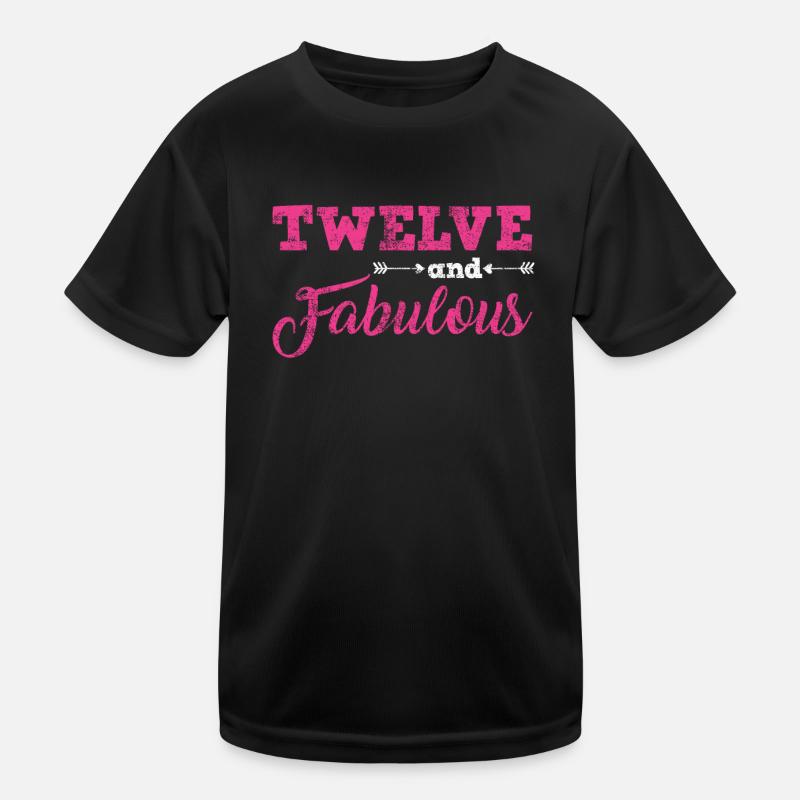 12. Geburtstag Kinder Funktions-T-Shirt