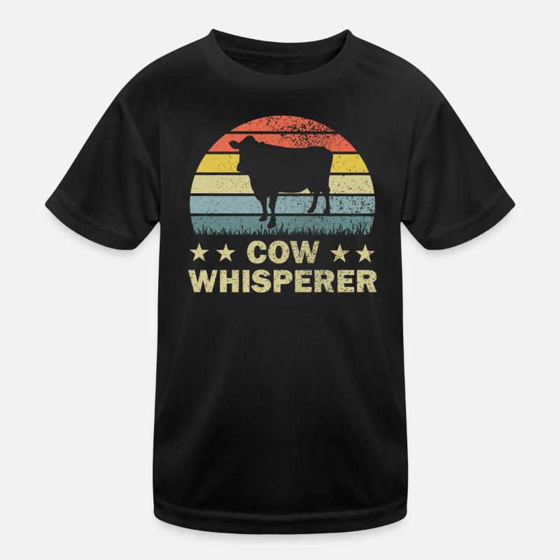 Cow cows Kids Functional T-Shirt