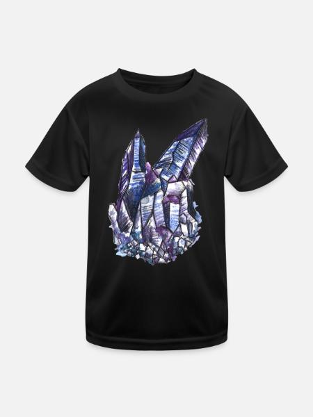 Minerals - Kids Functional T-Shirt - black - Front
