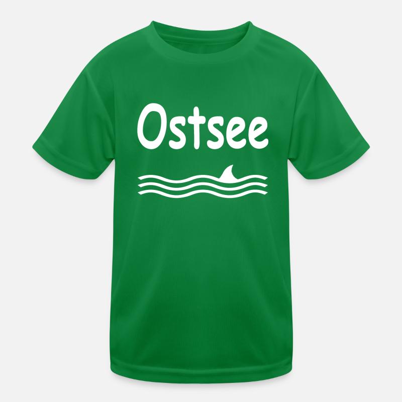 Ostsee Kinder Funktions-T-Shirt