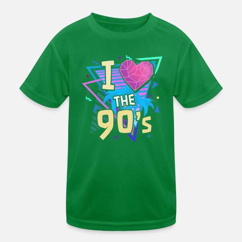 90's nineties vintage Kids Functional T-Shirt