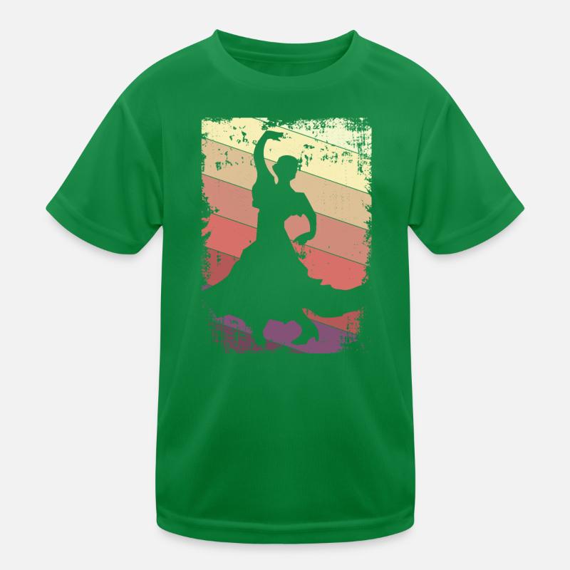 Flamenco Tanzen Kinder Funktions-T-Shirt